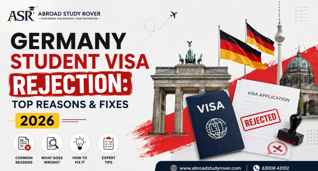 Germany Student Visa Rejection: Top Reasons & Fixes 2026