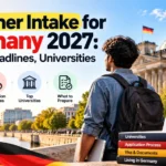 Summer intake for Germany 2027 showing important dates, application deadlines, top universities, and preparation steps for international students.